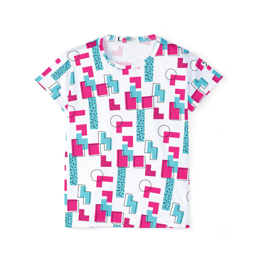 Retro Mom Glow Performance Tee