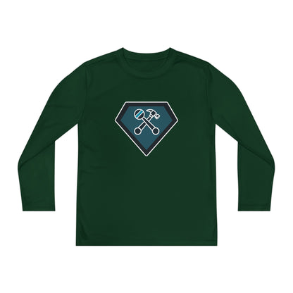 Super Kid Youth Long Sleeve Competitor Tee