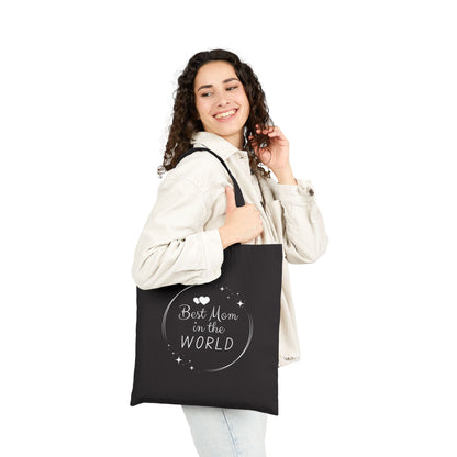 Best Mom in the World Canvas Tote Bag