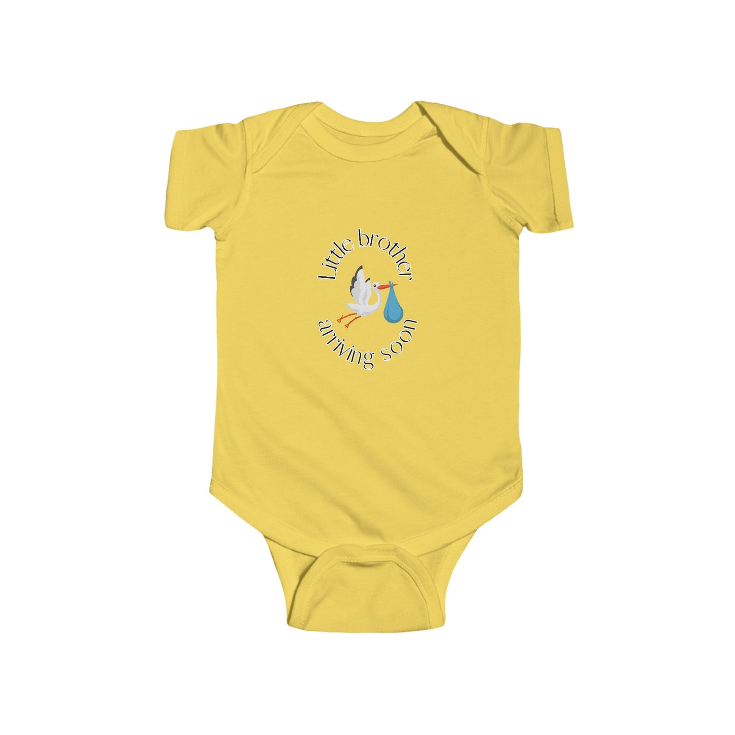 Little Brother Arriving Soon Baby One-piece