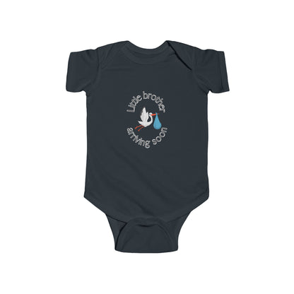Little Brother Arriving Soon Baby One-piece