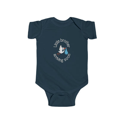 Little Brother Arriving Soon Baby One-piece