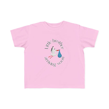 Little Brother Arriving Soon Infant & Toddler Tees