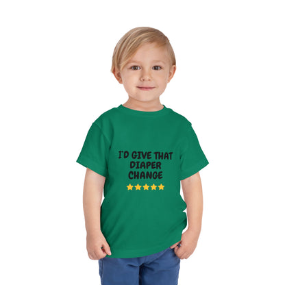 5 Star Diaper Change Infant & Toddler Tees