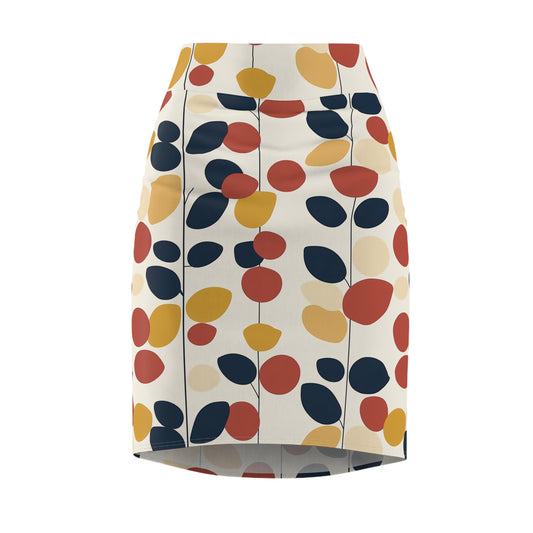 Lineage of the Leaves Pencil Skirt