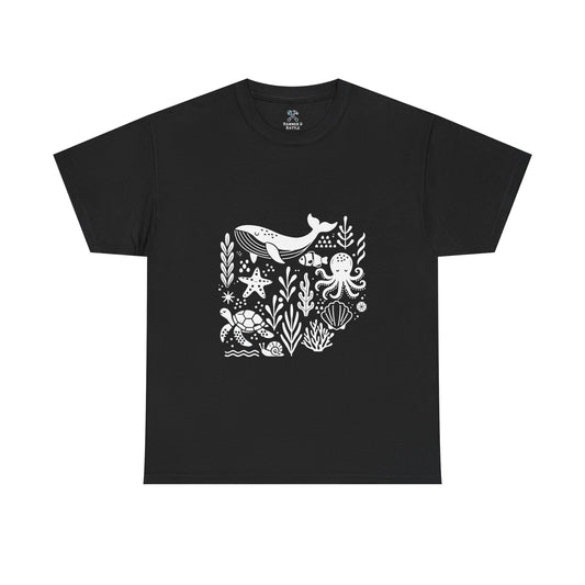 Ocean Life High Contrast Tee