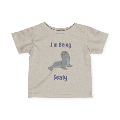 I'm Being Sealy Toddler Tee