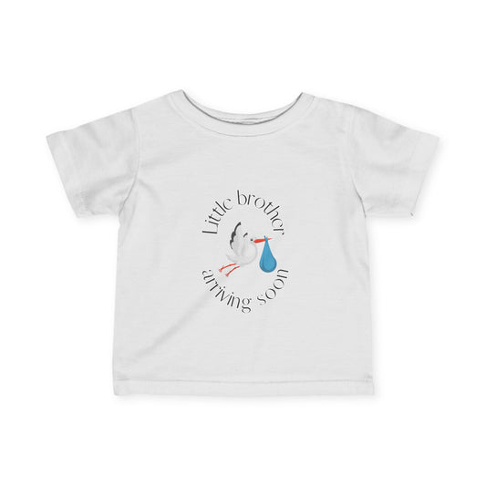 Little Brother Arriving Soon Toddler Tee