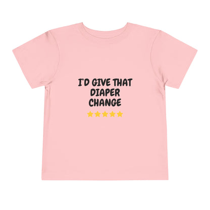 5 Star Diaper Change Infant & Toddler Tees