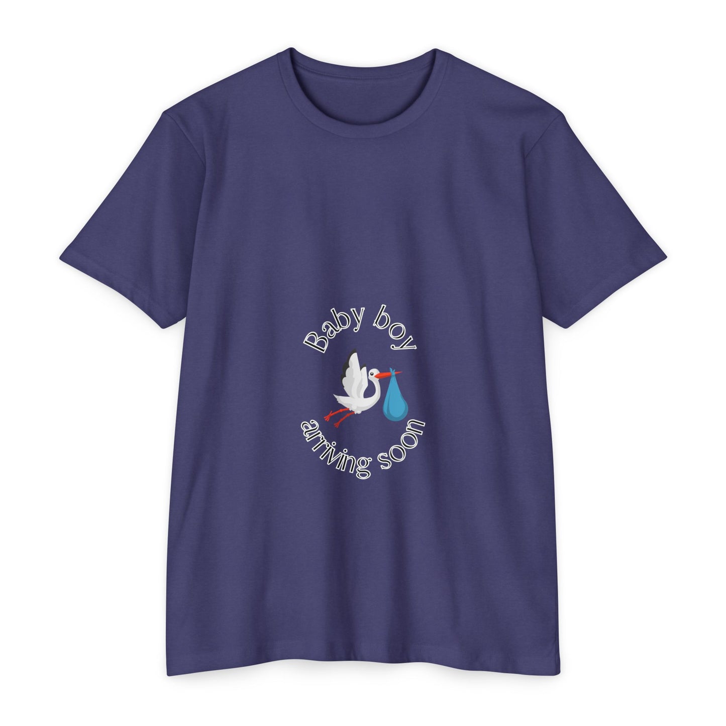 Baby Boy Arriving Soon Maternity Tee