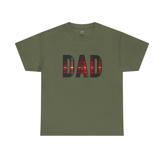 Plaid Dad Tee