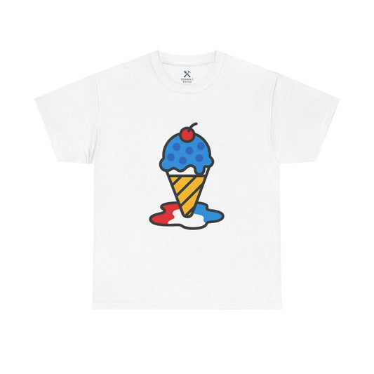 Red, White & Cool High Contrast Tee