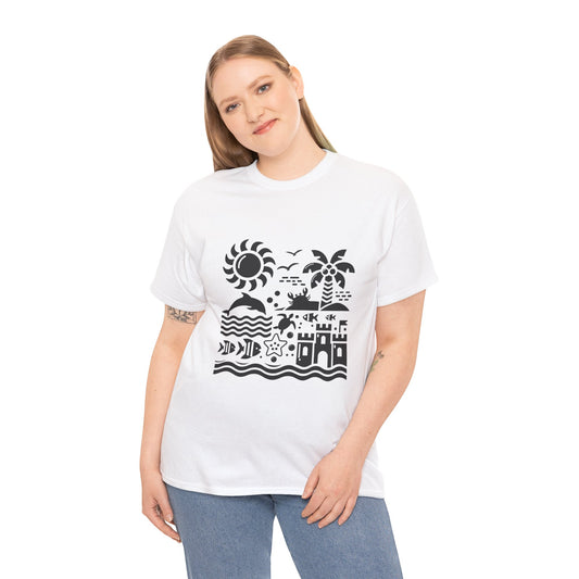 Coastal High Contrast Tee
