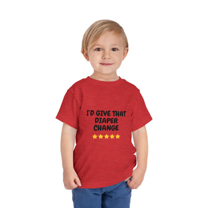 5 Star Diaper Change Infant & Toddler Tees