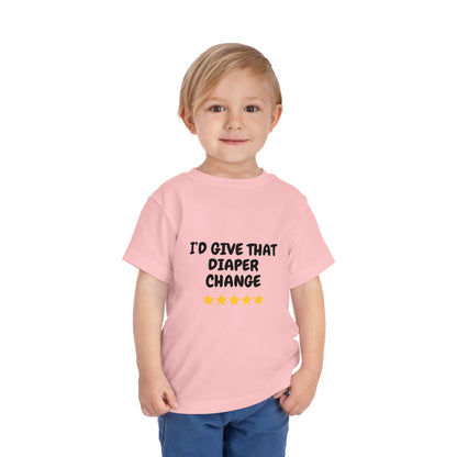 5 Star Diaper Change Infant & Toddler Tees