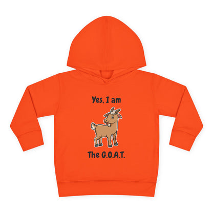I am The G.O.A.T. Toddler Hoodie