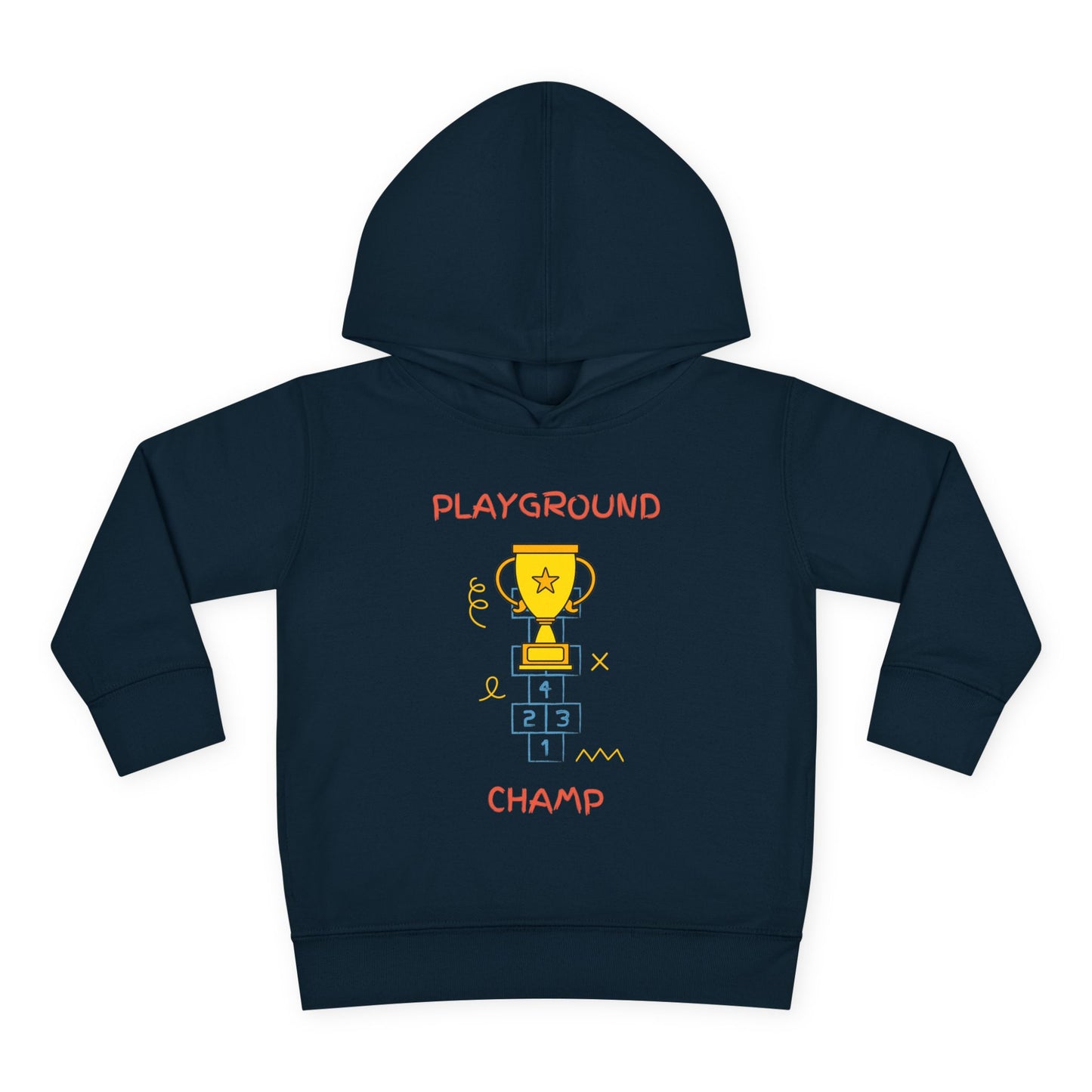 Playground Champ Toddler Fleece Hoodie Navy Kids clothes