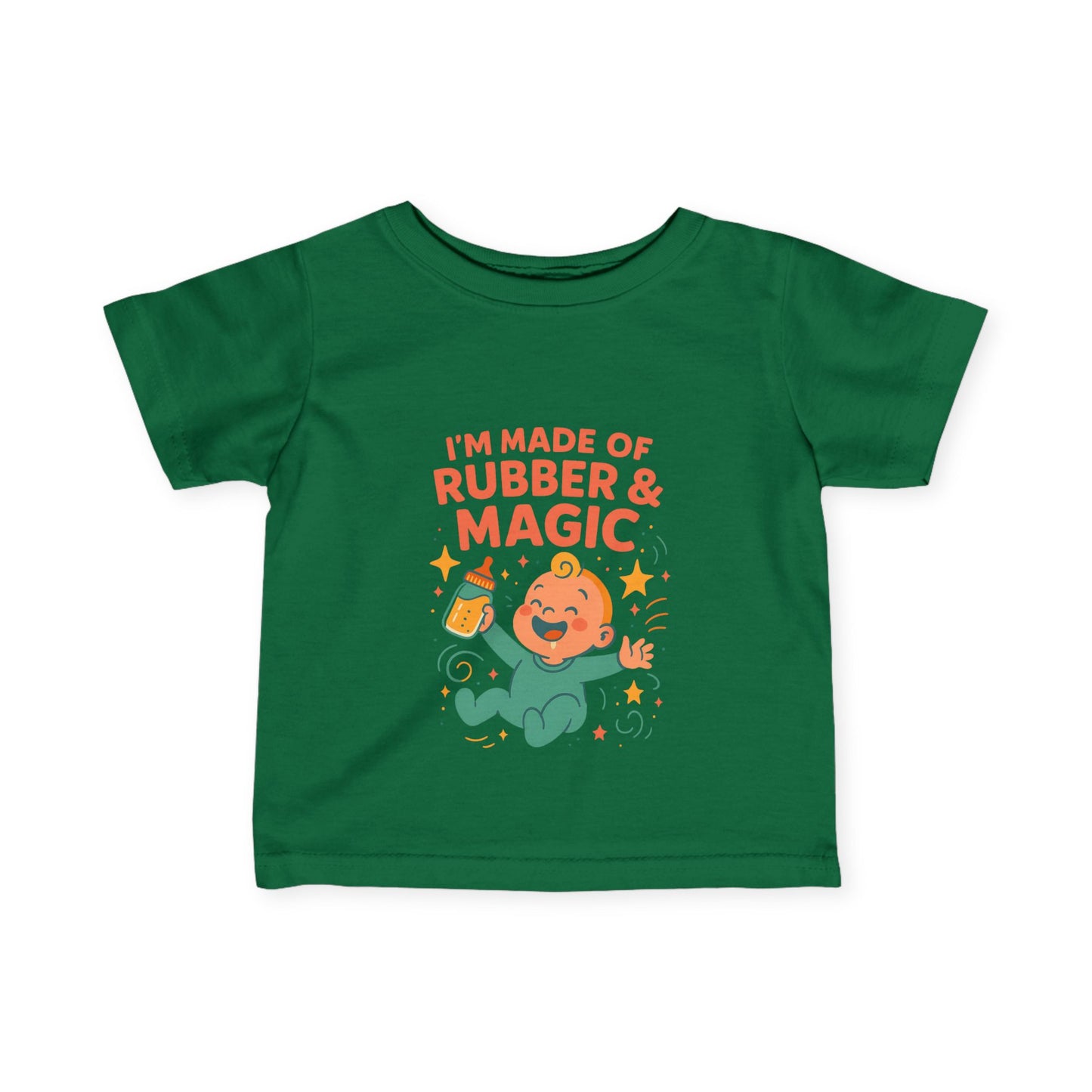 I'm made of Rubber & Magic Infant Tee