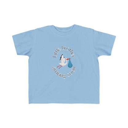 Little Brother Arriving Soon Infant & Toddler Tees