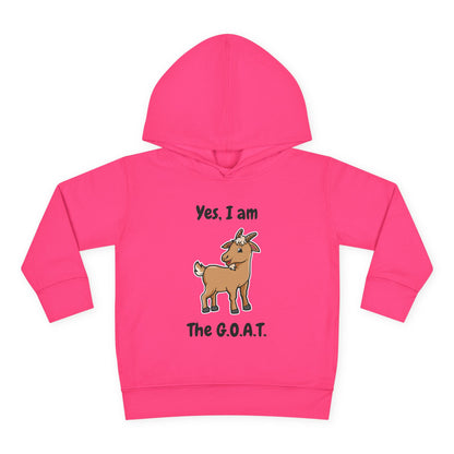 I am The G.O.A.T. Toddler Hoodie