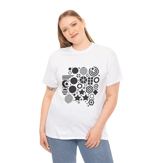 Geometry & Giggles High Contrast Tee