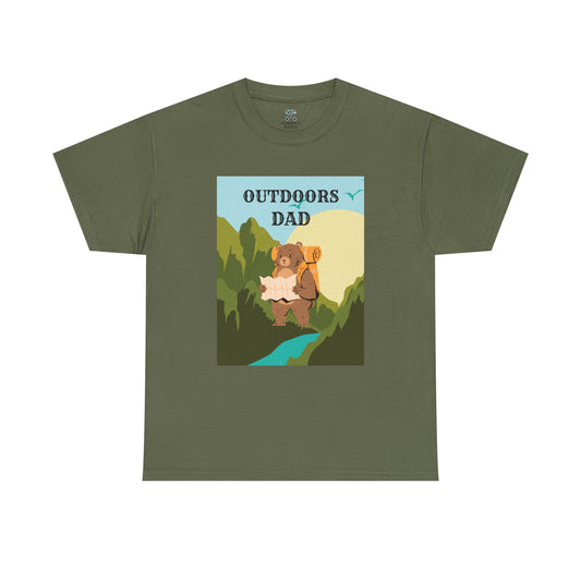 Outdoors Dad - Bear Edition Tee