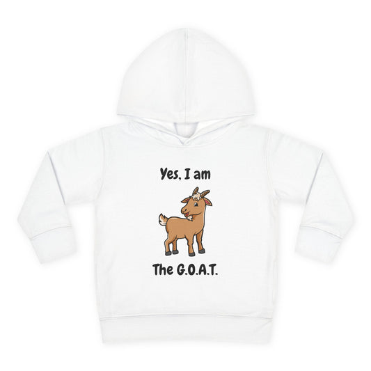 I am The G.O.A.T. Toddler Hoodie