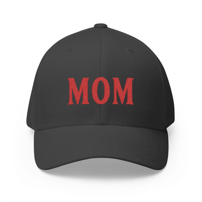 Mom Closed-Back Hat (Embroidered)
