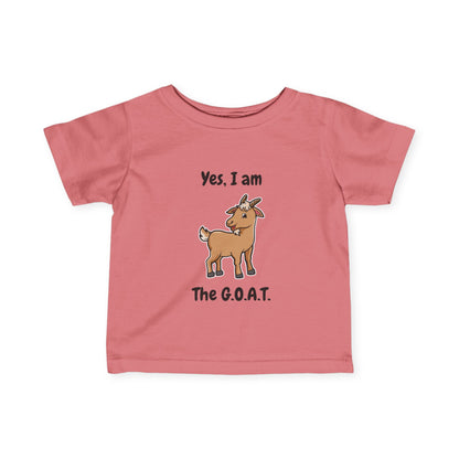 I am the G.O.A.T Infant Tee