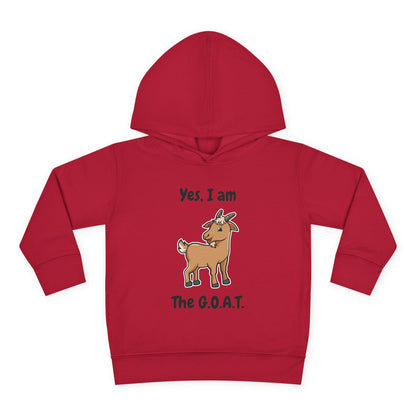 I am The G.O.A.T. Toddler Hoodie