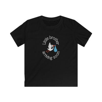 Little Brother Arriving Soon Youth Tee