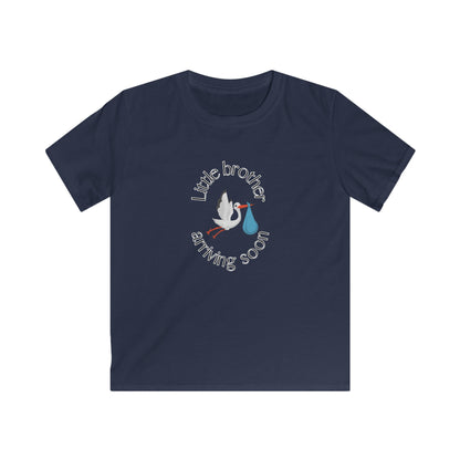 Little Brother Arriving Soon Youth Tee