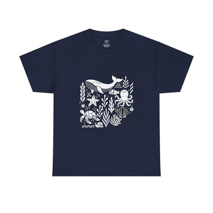 Ocean Life High Contrast Tee