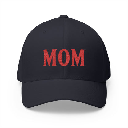 Mom Closed-Back Hat (Embroidered)