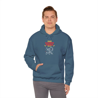 Gamer Dad's Hoodie Indigo Blue Hoodie
