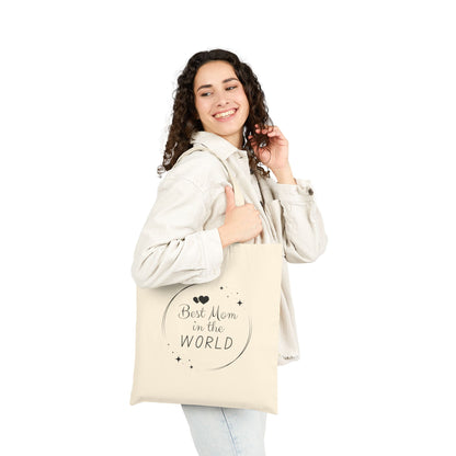 Best Mom in the World Canvas Tote Bag