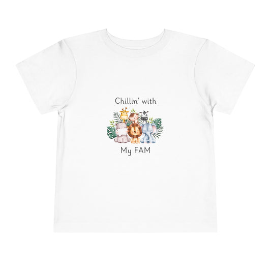 Chillin With My Fam Infant & Toddler Tee