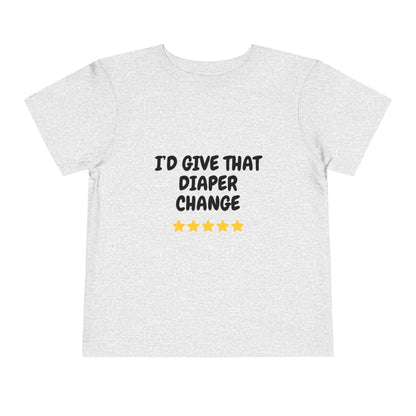 5 Star Diaper Change Infant & Toddler Tees