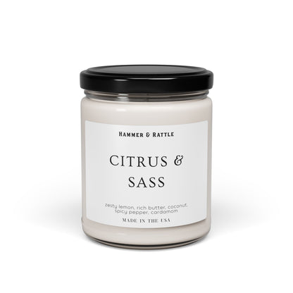 Citrus & Sass Soy Candle, 9oz