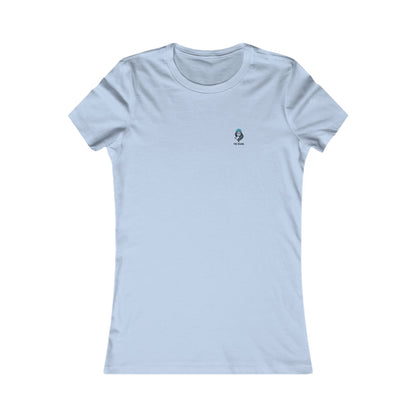 The Mama Fitted Tee Baby Blue T-Shirt