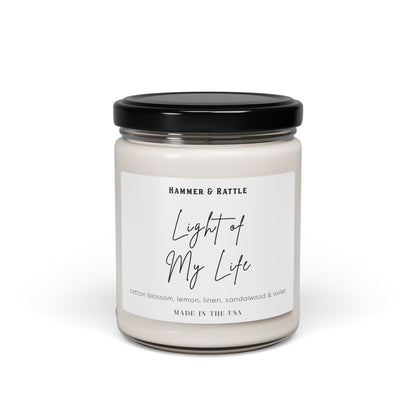 Light of my Life Soy Candle, 9oz