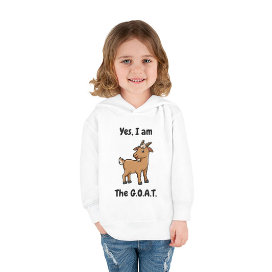 I am The G.O.A.T. Toddler Hoodie