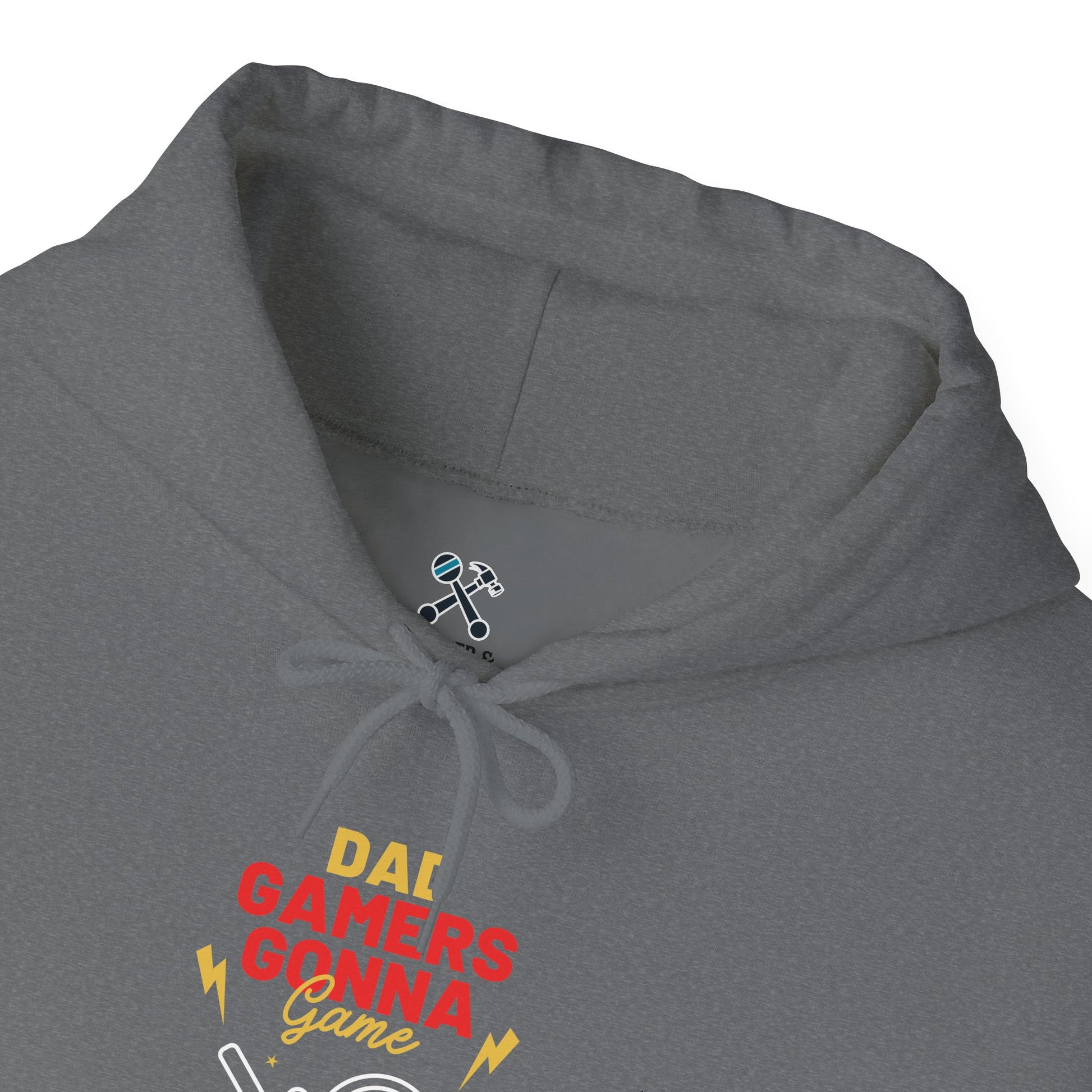 Gamer Dad's Hoodie Graphite Heather Hoodie