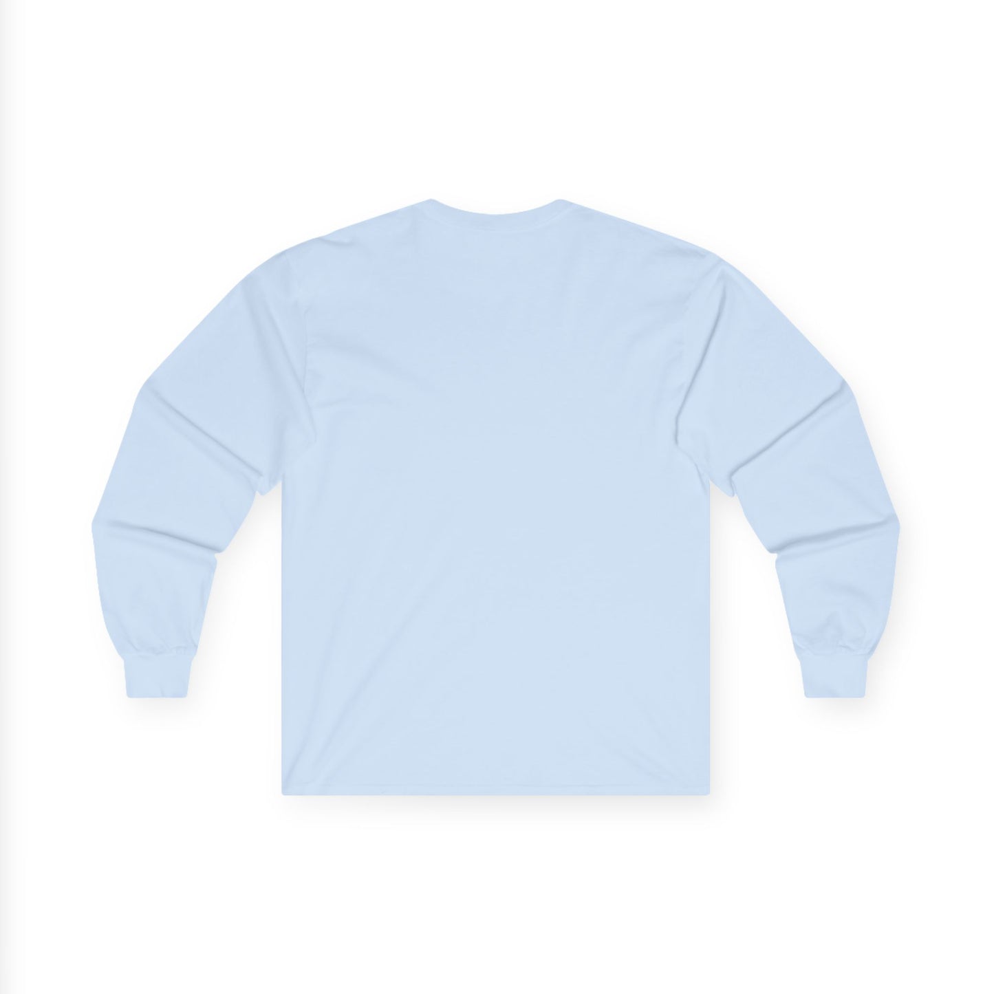 High Contrast Camping Scene Long Sleeve Tee