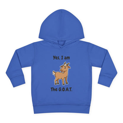 I am The G.O.A.T. Toddler Hoodie