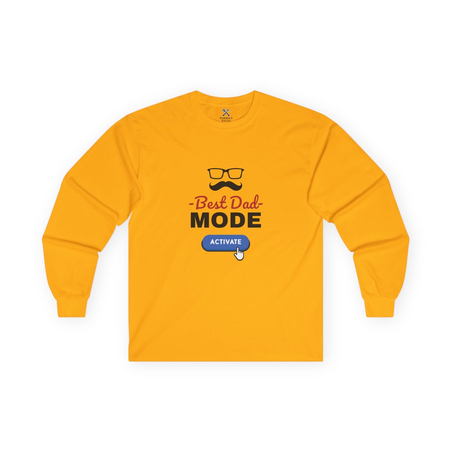 Best Dad Mode Activate Long Sleeve Tee