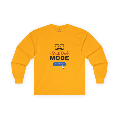 Best Dad Mode Activate Long Sleeve Tee