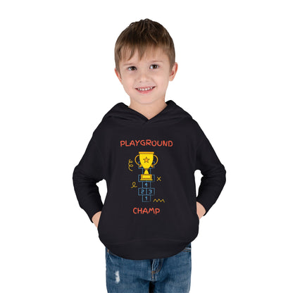 Playground Champ Toddler Fleece Hoodie Black Kids clothes
