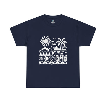 Coastal High Contrast Tee