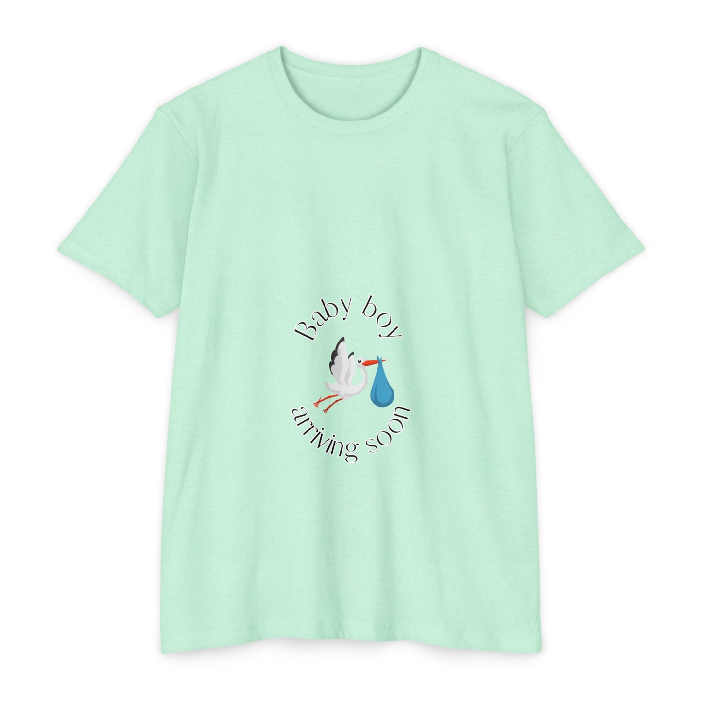 Baby Boy Arriving Soon Maternity Tee